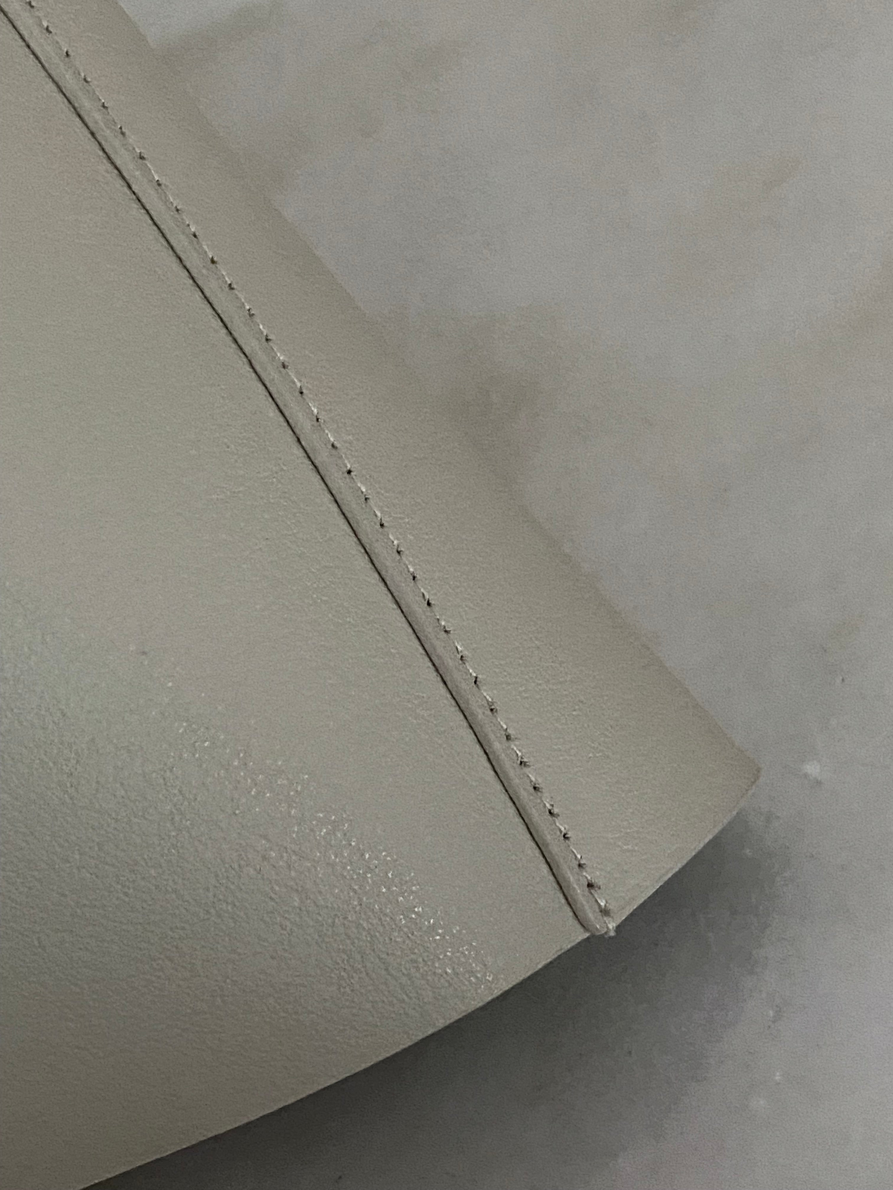 YSL Off White E/W Shopping Tote Bag