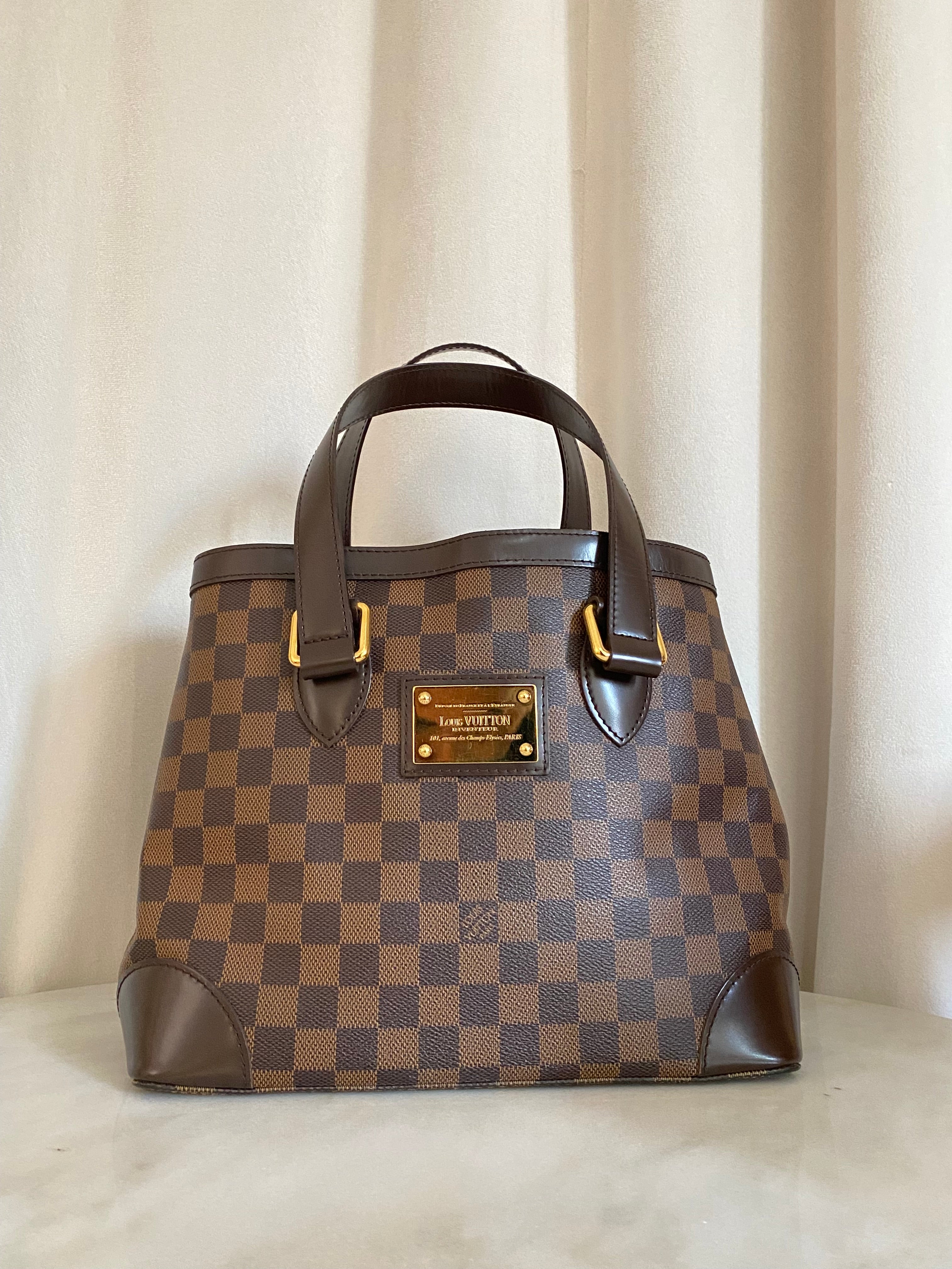 Louis Vuitton hampstead damier ebene shoulder bag