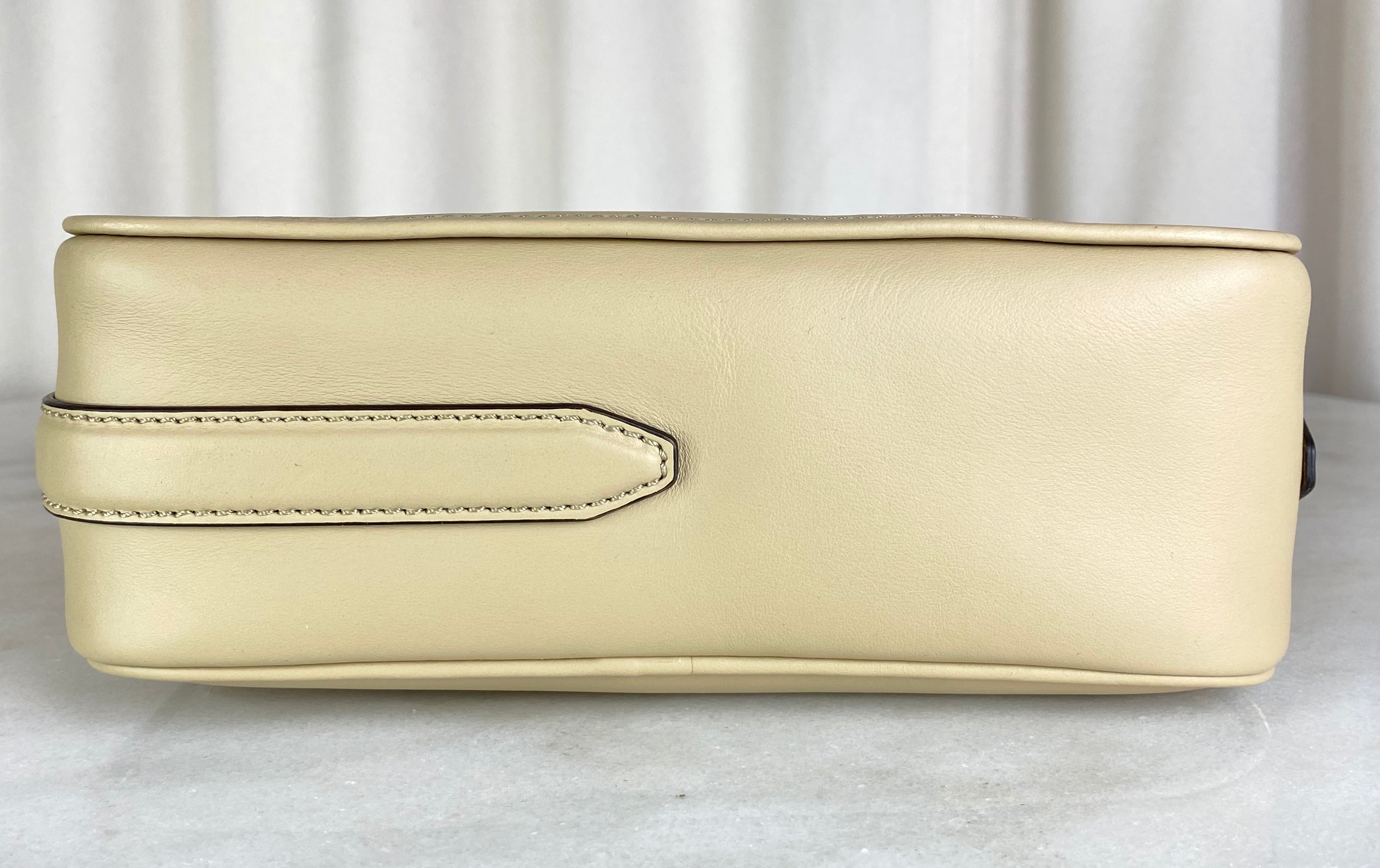 Fendi Beige Opaco F Amido Camera Crossbody Bag