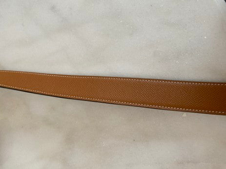 Hermes Bicolor Reversible 32mm Buckle H Logo Belt