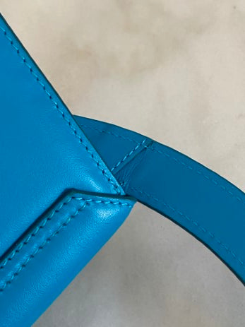 Jacquemus Turquoise Le Sac Rond Bag