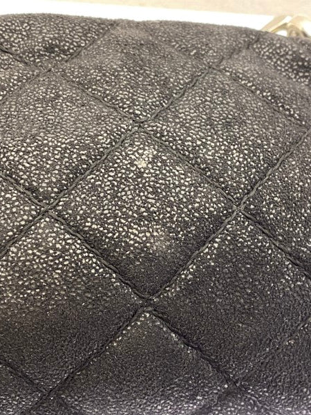 Stella Mccartney Black Soft Becket Quilted Mini Bag