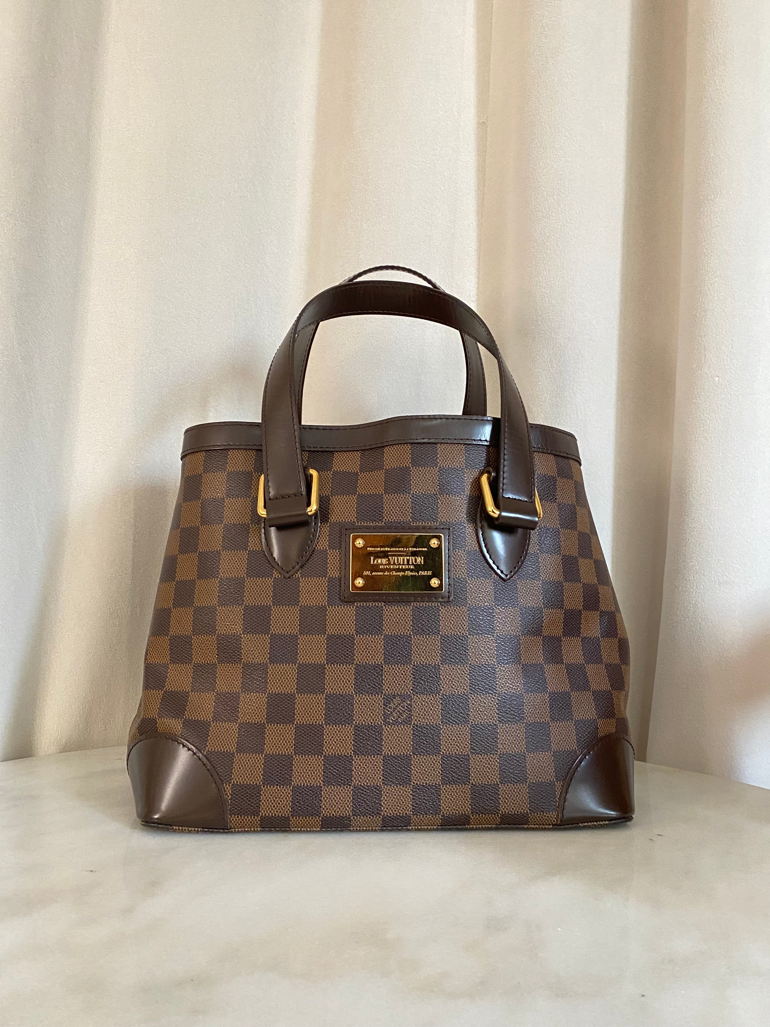 Louis Vuitton hampstead damier ebene shoulder bag