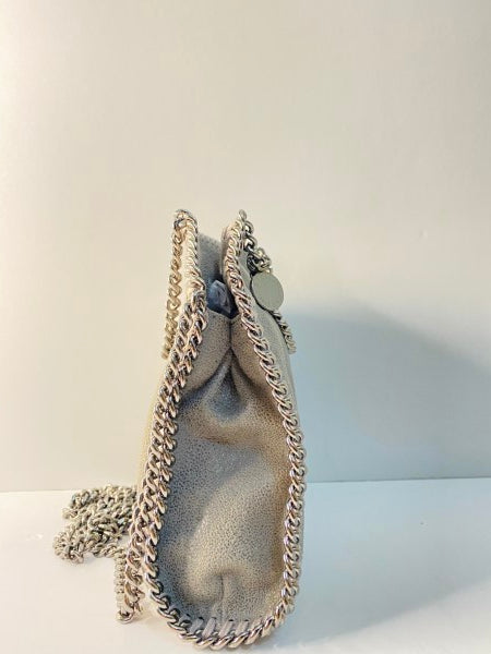 Stella Mccartney Grey Falabella Tiny Bag