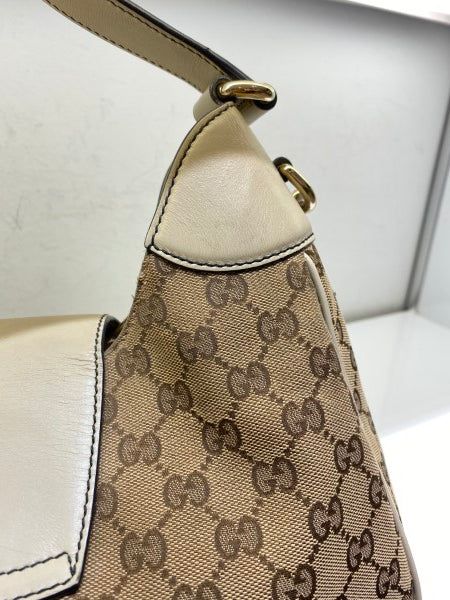 Gucci Bicolor GG Emily Hobo Bag