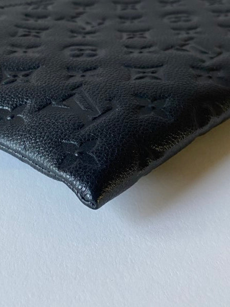 Louis Vuitton Black Monogram Empreinte Daily Pouch