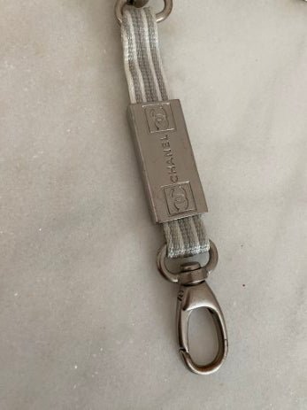 Chanel Bicolor CC Logo Nylon Belt