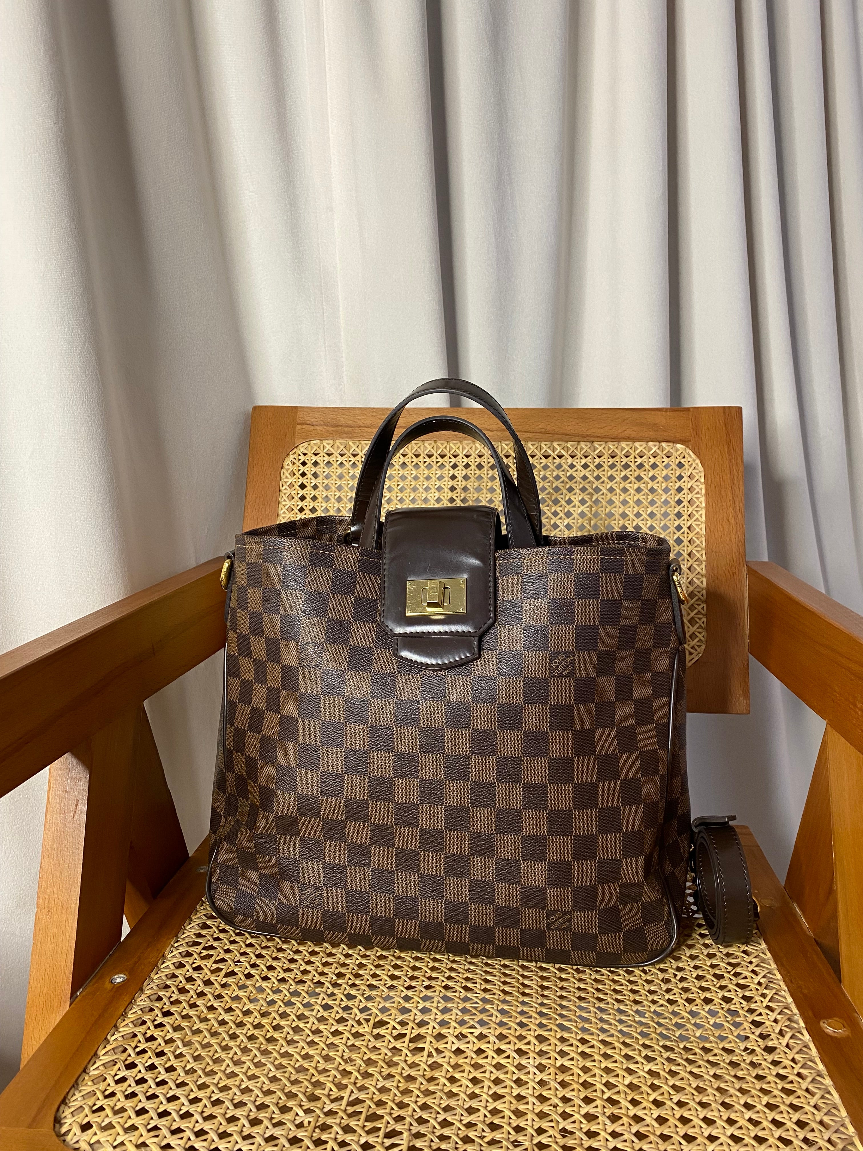 Louis Vuitton Damier Ebene Rosebery Bag