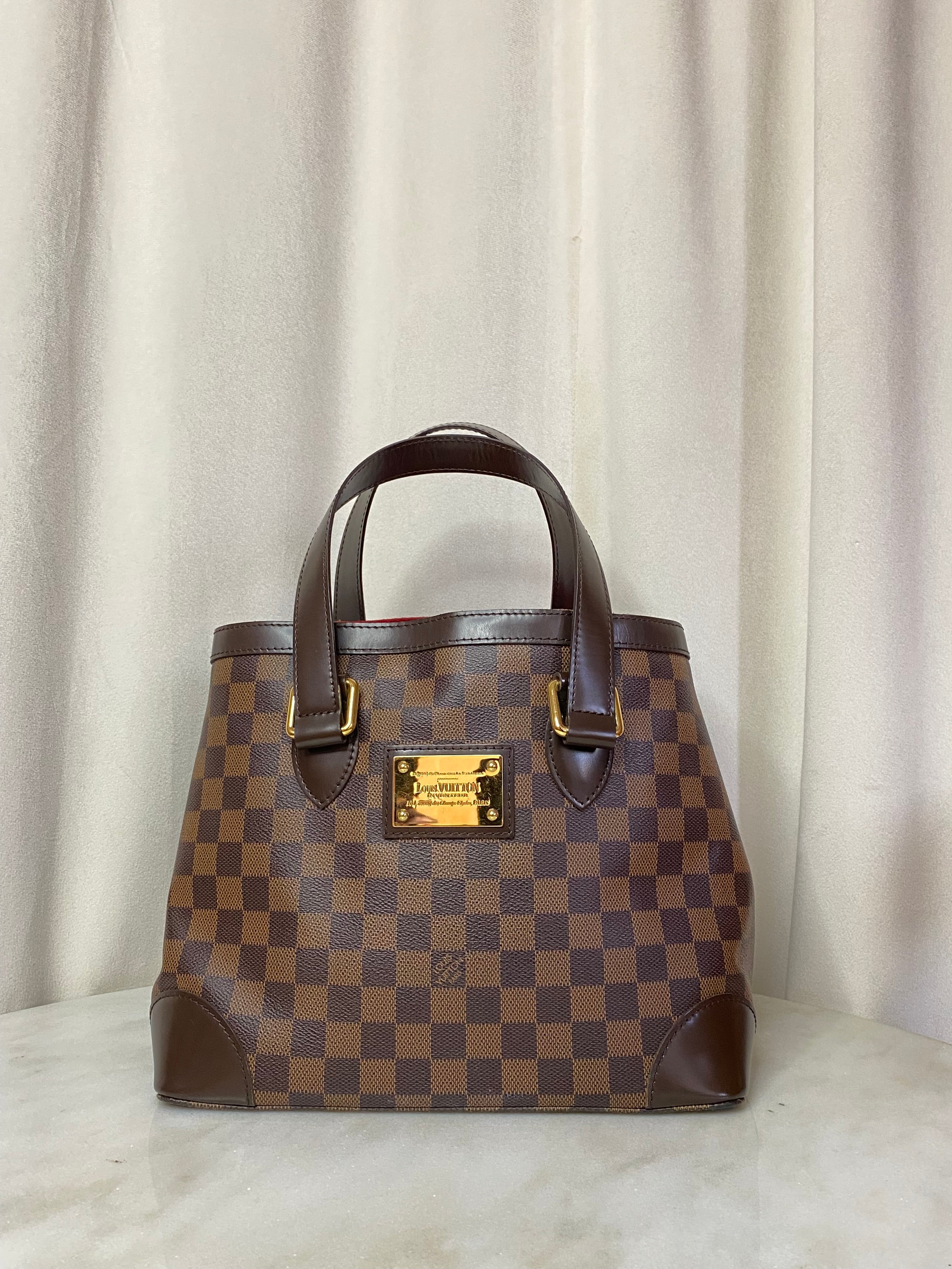 Louis Vuitton hampstead damier ebene shoulder bag