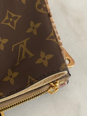 Louis Vuitton Monogram Python Millefeuille Bag