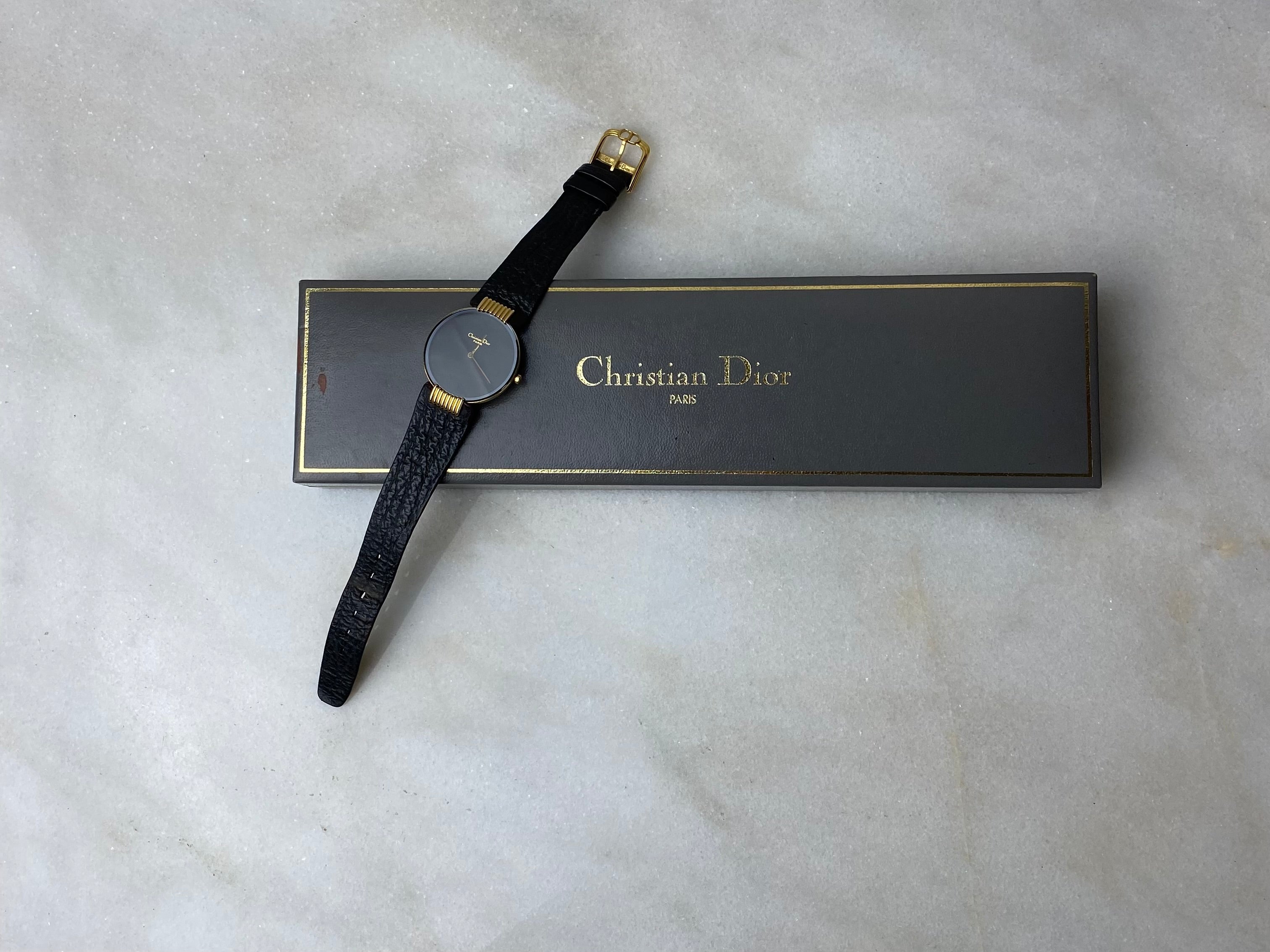 Christian Dior Black Moon Watch