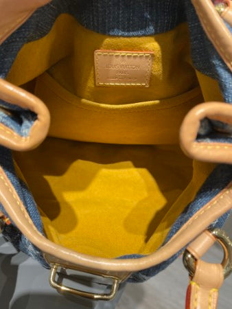 Louis Vuitton Pleaty Denim Small Tote Bag