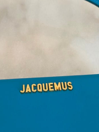 Jacquemus Turquoise Le Sac Rond Bag