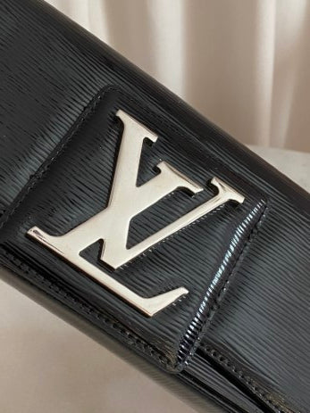 Louis Vuitton Black Electric Sobe Clutch