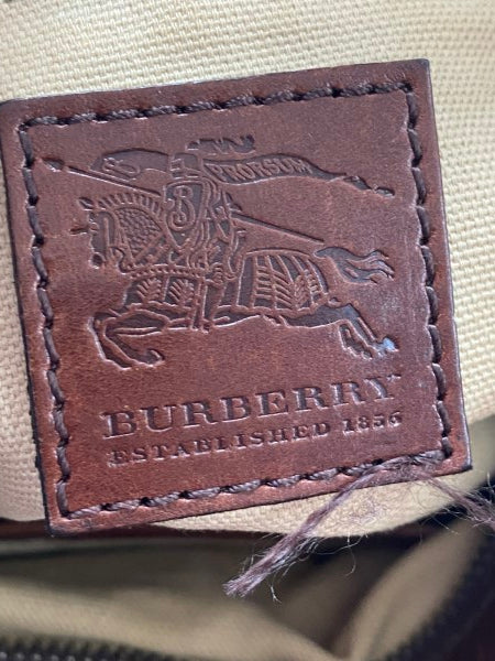 Burberry Brown Mega Check Shoulder Bag