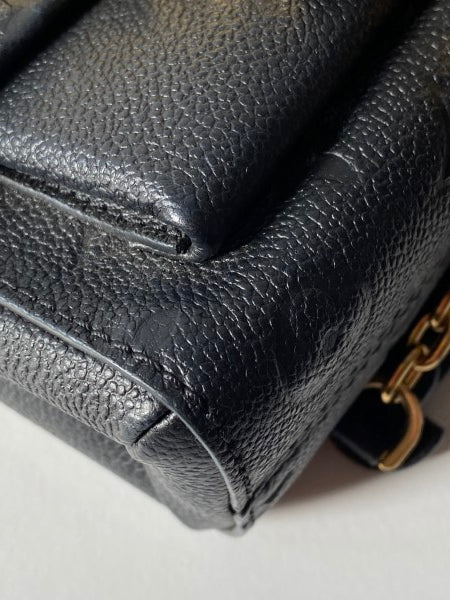 Louis Vuitton Black Monogram Empreinte Vavin BB Bag