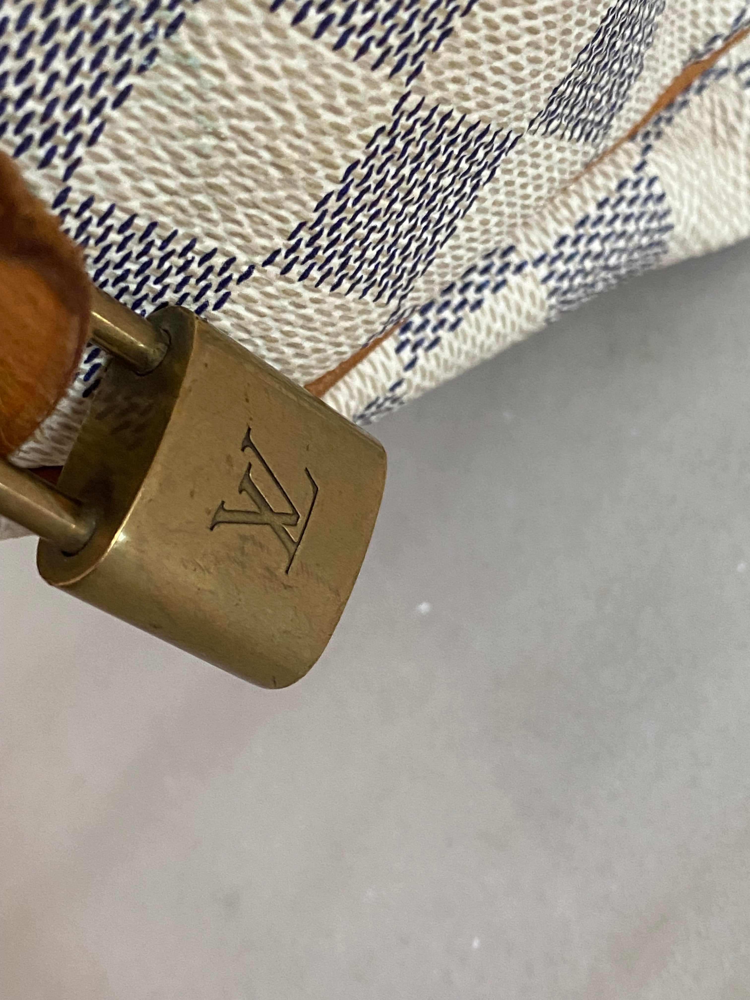 Louis Vuitton Damier Azur Speedy 35 Bag