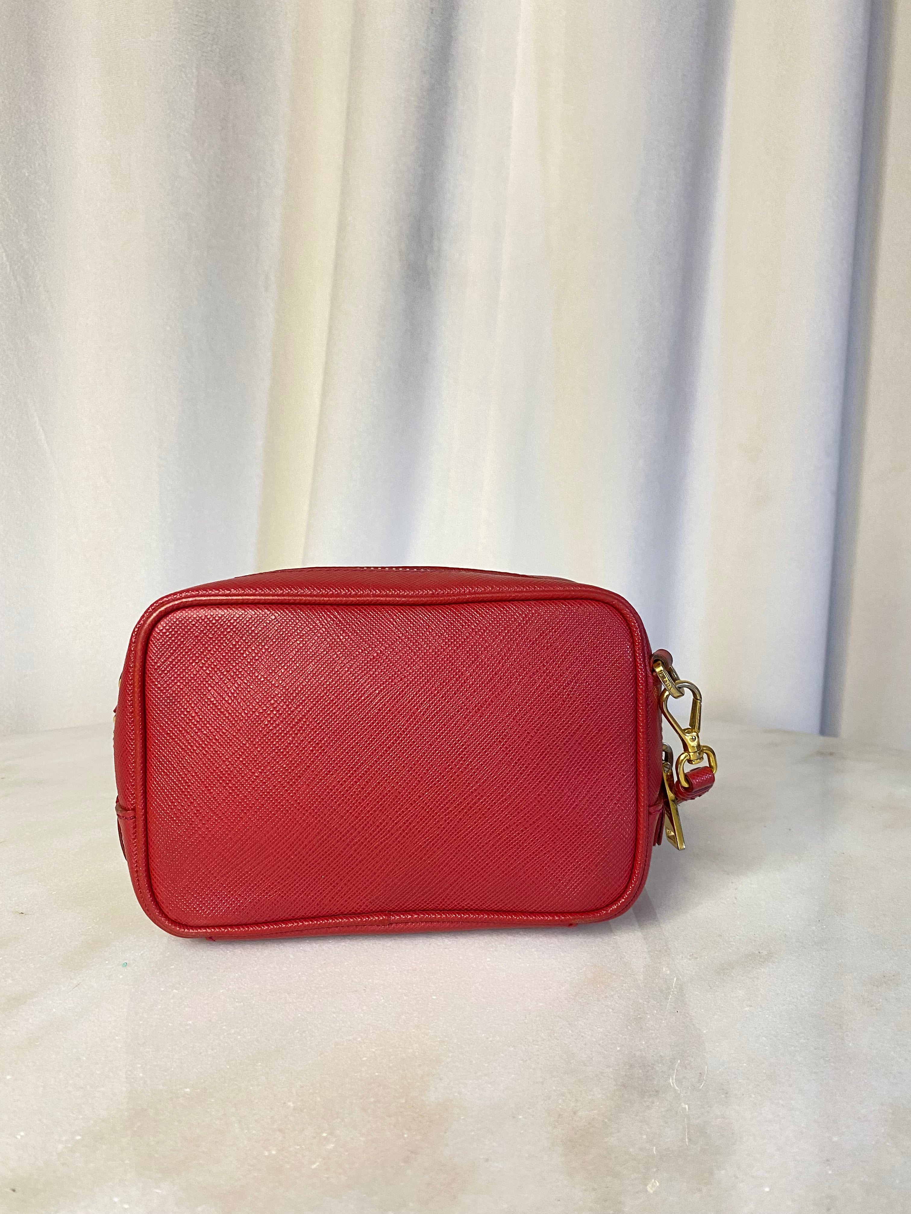 Prada Red Mini Crossbody Bag