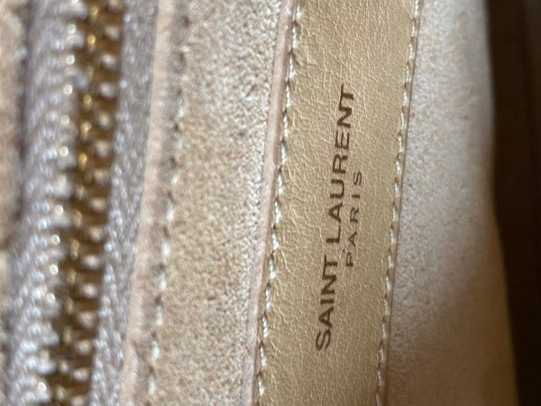 YSL Beige Chyc Flap Crossbody Bag