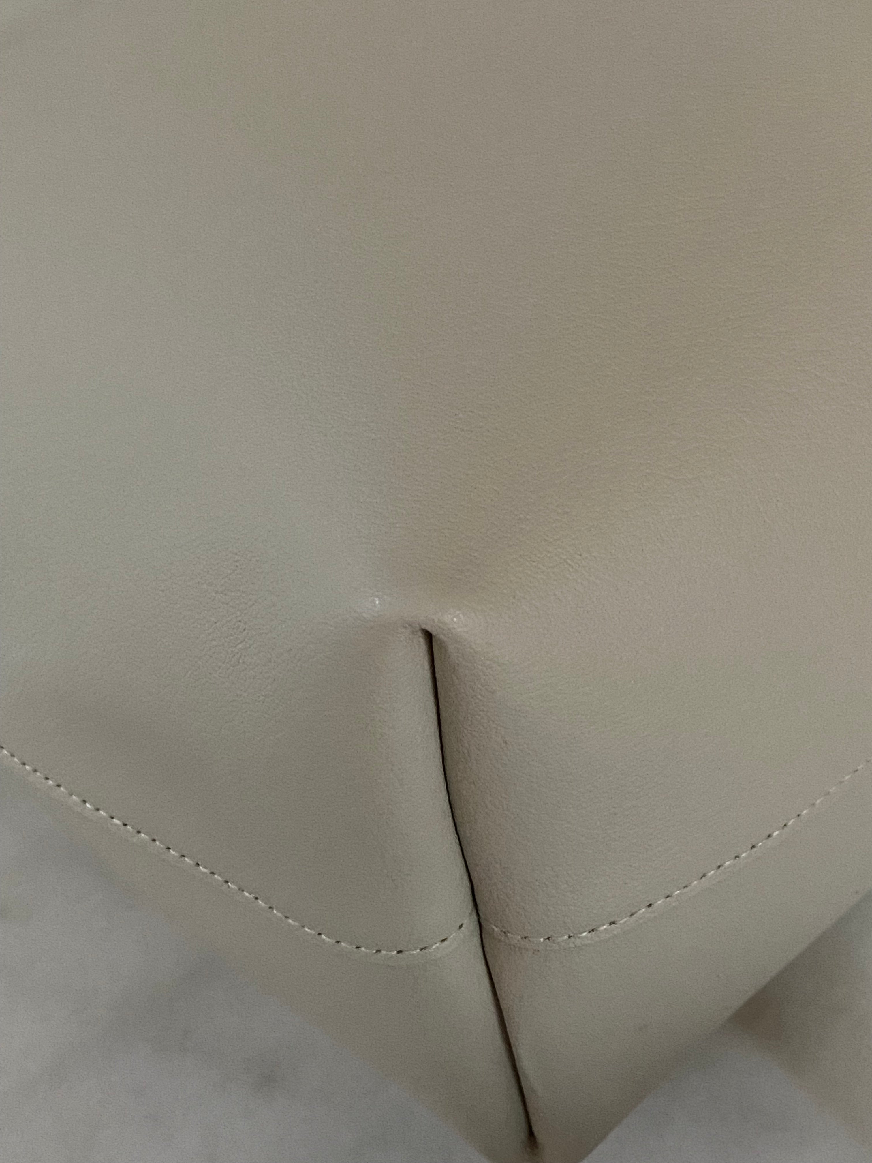 YSL Off White E/W Shopping Tote Bag