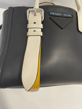Prada Bicolor Concept Top Handle Bag