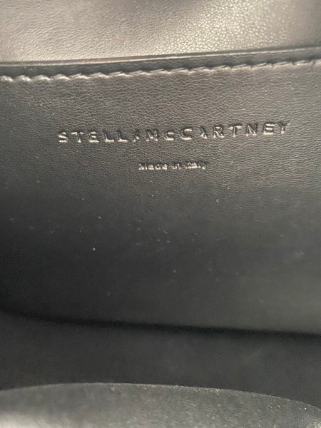 Stella Mccartney Black Mini Logo Cross Bag