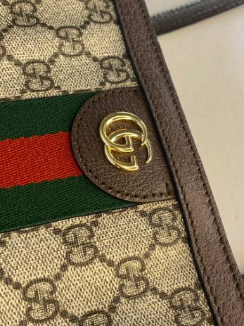 Gucci Bicolor Ophidia GM Shoulder Bag