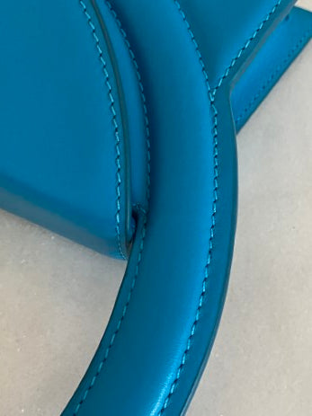 Jacquemus Turquoise Le Sac Rond Bag