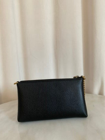 Gucci Black GG Zip Crossbody Bag