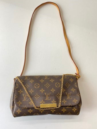 Louis Vuitton Monogram Favorite MM Bag W/ Chain