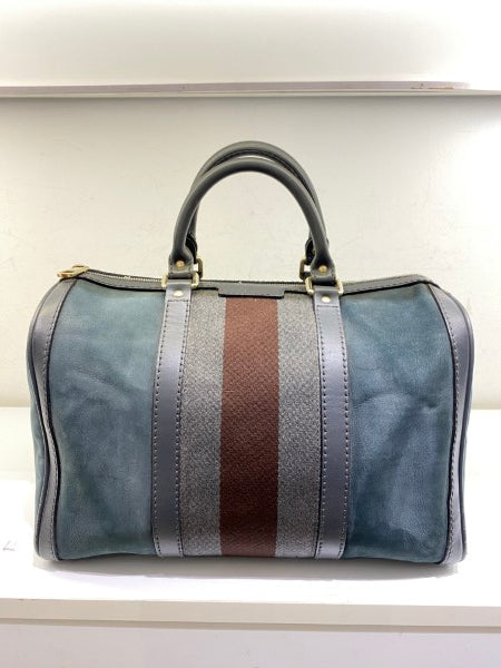 Gucci Dark Green Boston Web bag