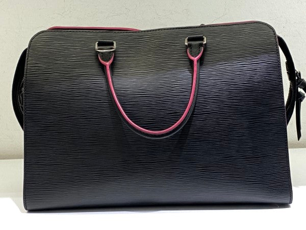 Louis Vuitton Black Vaneau Tote Epi Bag