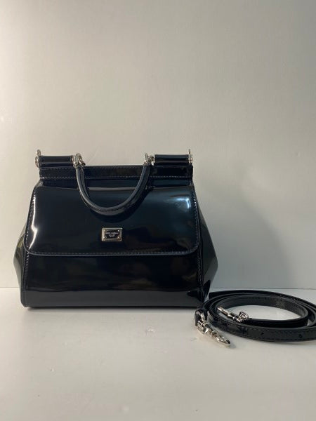 Dolce & Gabbana Black Kim Sicily Bag