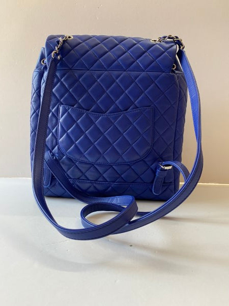 Chanel Blue Urban Spirit Backpack Bag