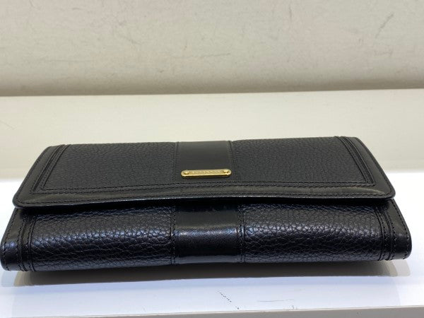 Burberry Black Grain Clutch