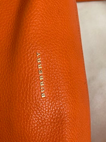 Burberry Orange Ash Crossbody Bag