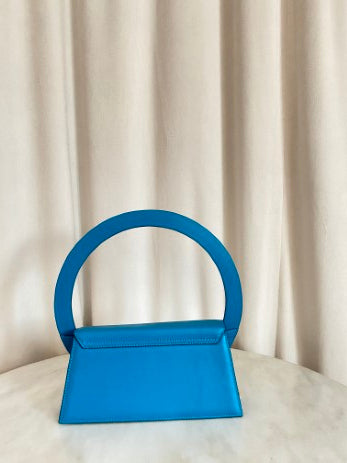 Jacquemus Turquoise Le Sac Rond Bag