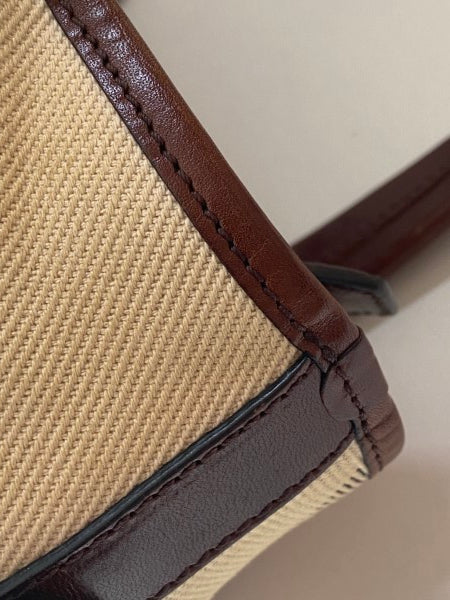 Burberry Brown Mega Check Shoulder Bag