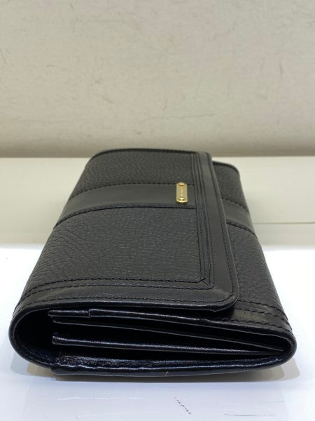 Burberry Black Grain Clutch