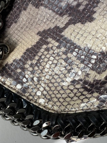 Stella Mccartney Bicolor ECO Python Falabella Tote Bag