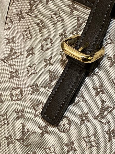 Louis Vuitton Brown Mini Lin Francoise Bag