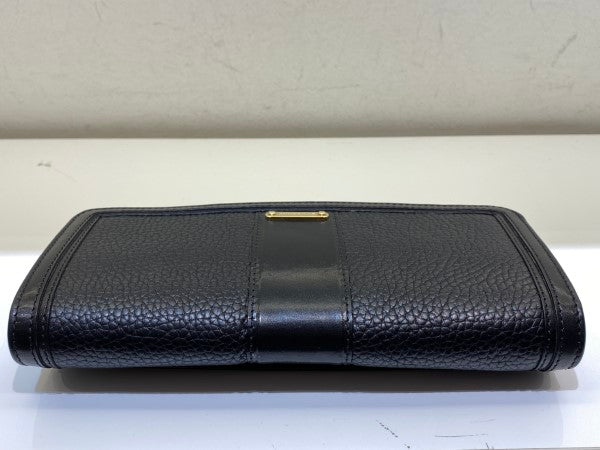 Burberry Black Grain Clutch