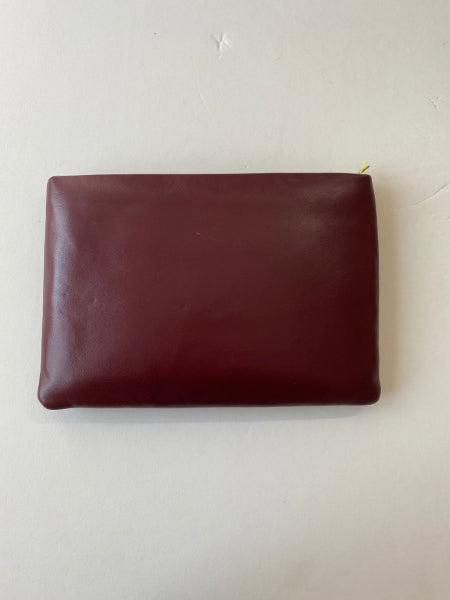 YSL Dark Red Calypso Small Pouch