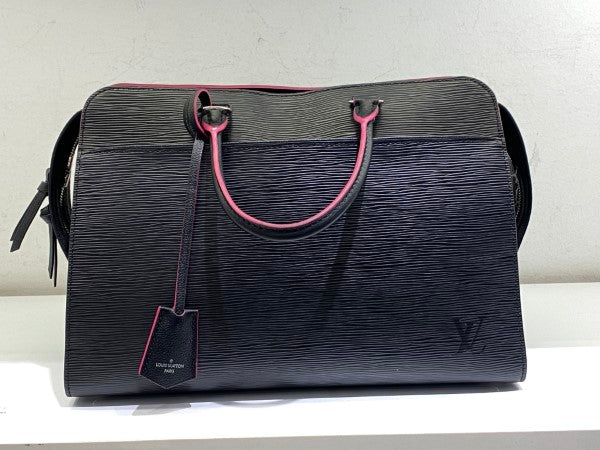 Louis Vuitton Black Vaneau Tote Epi Bag
