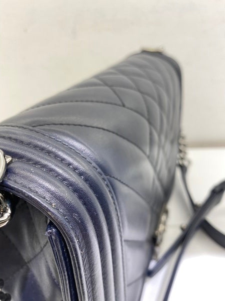 Chanel Blue Boy Medium Bag