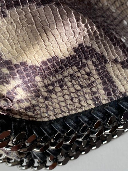 Stella Mccartney Bicolor ECO Python Falabella Tote Bag