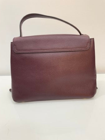 Burberry Burgundy House Check Camberley Bag