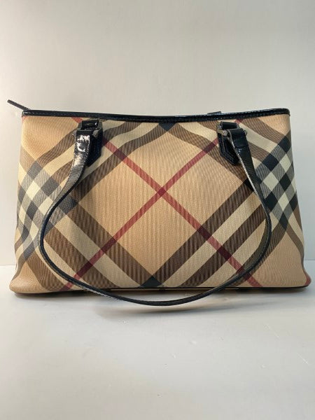 Burberry Black Nova Check Bag