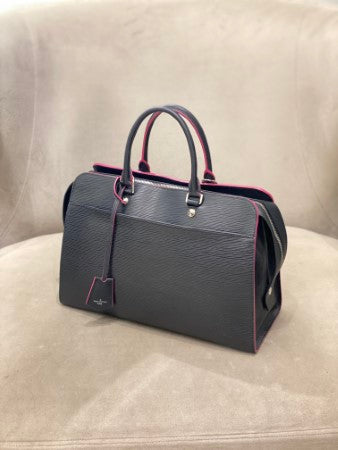 Louis Vuitton Black Vaneau Tote Epi Bag