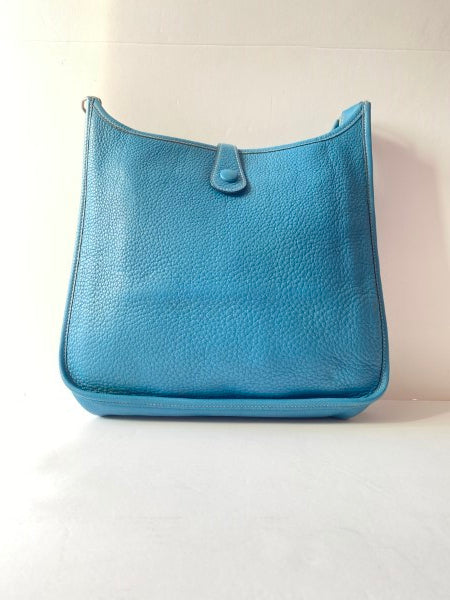 Hermes Turquoise Evelyne PM Bag